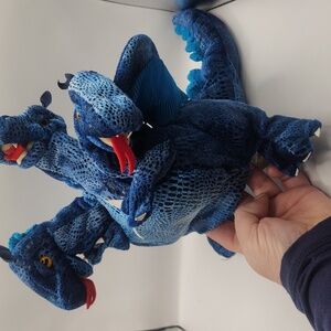 Folkmanis Magical Fantasy Three headed Dragon Puppet